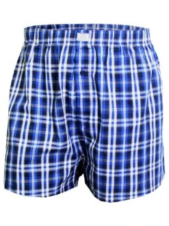 D555 Plaid Pack Of Two Woven Boxer Shorts - Multi -Barbou Clothing Shop UUBS8 SQ3 0000000029 MULTI SLf