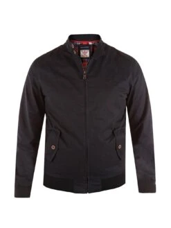 D555 Windsor Harrington Jacket - Black -Barbou Clothing Shop UV2FZ SQ3 0000000004 BLACK MDo