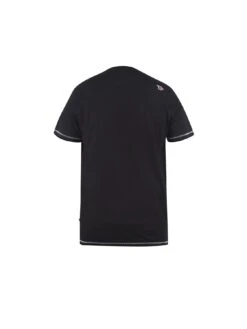 D555 Rochester Motor Bike With Drip Effect Printed T-Shirt - Black -Barbou Clothing Shop UV2HL SQ5 0000000004 BLACK MDd1