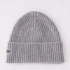 Lacoste Logo Wool Beanie - Grey  -Barbou Clothing Shop UV9CB SQ1 0000000005 GREY SLf