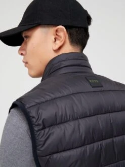 BOSS Thor Padded Gilet - Black -Barbou Clothing Shop UVAME SQ4 0000000004 BLACK MDd