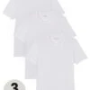 BOSS Bodywear 3 Pack Classic Crew T-Shirt - White -Barbou Clothing Shop UVLWV SQ1 0000000013 WHITE PKf
