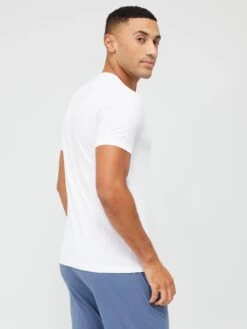 BOSS Bodywear 3 Pack Classic Crew T-Shirt - White -Barbou Clothing Shop UVLWV SQ3 0000000013 WHITE MDb