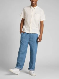Lee Short Sleeve Resort Shirt - Ecru -Barbou Clothing Shop UW6FC SQ3 0000000394 ECRU MDo