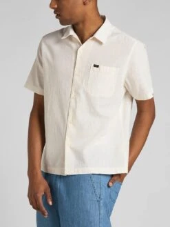 Lee Short Sleeve Resort Shirt - Ecru -Barbou Clothing Shop UW6FC SQ4 0000000394 ECRU MDd