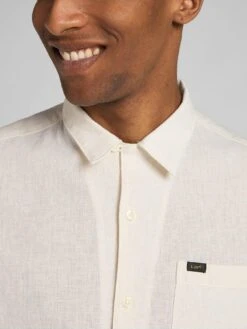 Lee Short Sleeve Resort Shirt - Ecru -Barbou Clothing Shop UW6FC SQ5 0000000394 ECRU MDd1