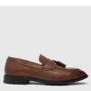 Schuh Raheem Formal Leather Loafer -Barbou Clothing Shop UYVZY SQ1 0000000143 BROWN SLs