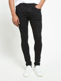 Everyday Stretch Super Skinny Jeans - Black