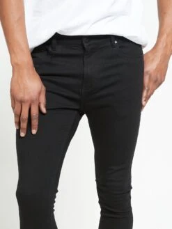Everyday Stretch Super Skinny Jeans - Black -Barbou Clothing Shop UZMHY SQ6 0000000004 BLACK MDd2