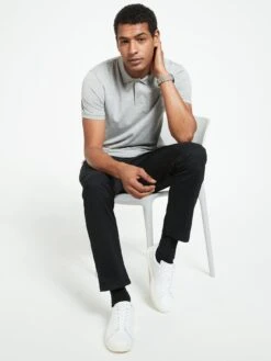 Everyday Slim Chino Trousers - Black -Barbou Clothing Shop UZMRG SQ5 0000000004 BLACK MDd1