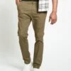 Everyday Slim Chino Trousers - Khaki -Barbou Clothing Shop UZMRK SQ1 0000000058 KHAKI MDf