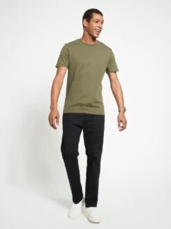 Everyday Straight Chino Trousers - Black -Barbou Clothing Shop UZMRM SQ6 0000000004 BLACK MDd2