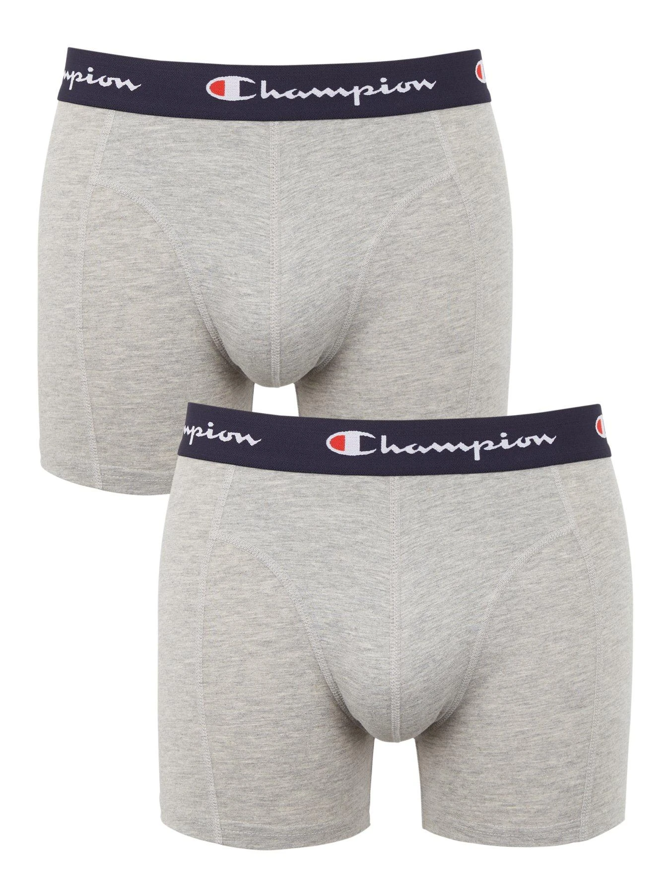Champion 2 Pack Of Boxers - Grey 3 Champion 2 Pack Of Boxers - Grey
