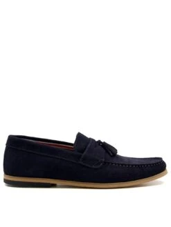Dune London Bart Smart Loafer - Navy