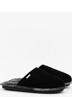 Barbour International Foley Slipper - Black -Barbou Clothing Shop V36RR SQ3 0000000004 BLACK SLf