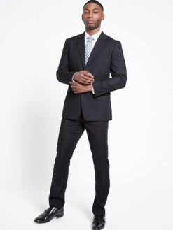 Everyday Regular Suit Trousers - Black -Barbou Clothing Shop V4K2F SQ3 0000000004 BLACK MDo