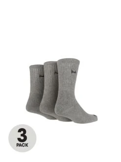 PRINGLE 3pk Sport Sock Socks - Grey