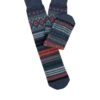TOTES Original Novelty Slipper Socks - Multi -Barbou Clothing Shop V6QP2 SQ1 0000000690 STRIPE SLf