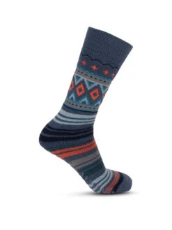 TOTES Original Novelty Slipper Socks - Multi -Barbou Clothing Shop V6QP2 SQ4 0000000690 STRIPE SLd1