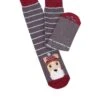 TOTES Mens Original Novelty Slipper Socks - Navy/Red -Barbou Clothing Shop V6QP3 SQ1 0000000625 NAVY RED SLf