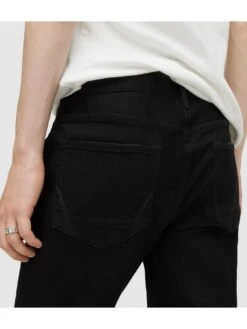 AllSaints Cigarette Skinny Fit Jeans - Black  -Barbou Clothing Shop V7G9H SQ7 0000000004 BLACK MDd1