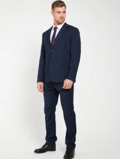 Everyday Recycled Regular Suit Jacket - Navy -Barbou Clothing Shop V7VZ2 SQ3 0000000048 NAVY MDo