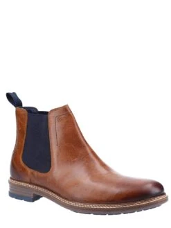 Hush Puppies Justin Chelsea Boot - Brown 9 Hush Puppies Justin Chelsea Boot - Brown -Barbou Clothing Shop V8GB2 SQ3 0000000143 BROWN SLf