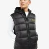 Barbour International Bobber Quilted Gilet - Black -Barbou Clothing Shop V8LEM SQ1 0000000004 BLACK MDf