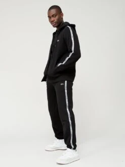 Lacoste Taping Joggers - Black -Barbou Clothing Shop V8WV1 SQ3 0000000004 BLACK MDo
