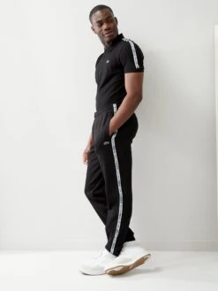 Lacoste Taping Joggers - Black -Barbou Clothing Shop V8WV1 SQ5 0000000004 BLACK MDd1