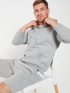 Everyday Jog Short - Grey Marl -Barbou Clothing Shop V9GSD SQ4 0000000005 GREY MDd