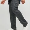 Jack & Jones PLUS Phil Check Chinos - Dark Grey -Barbou Clothing Shop V9I5E SQ1 0000000070 DARK GREY MDf