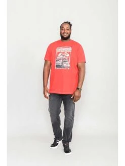 D555 Dalton Official Coca-cola Christmas Print T-shirt -Barbou Clothing Shop V9LMB SQ4 0000000017 RED MDd