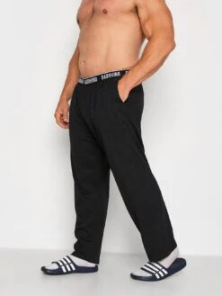 BadRhino Loungewear Trouser - Black -Barbou Clothing Shop V9OZT SQ4 0000000004 BLACK MDd