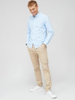 Farah Brewer Shirt - Blue -Barbou Clothing Shop V9Z3Y SQ3 0000000150 LIGHT BLUE MDo