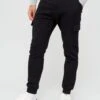Very Man Cargo Pocket Joggers- Black -Barbou Clothing Shop VABKR SQ1 0000000004 BLACK MDf