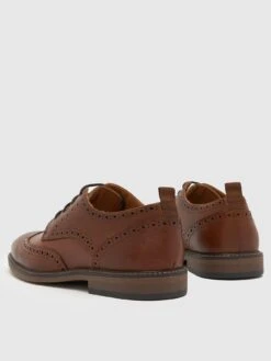 Schuh Rafe Leather Brogue Shoes -Barbou Clothing Shop VAJ3L SQ2 0000000143 BROWN SLb