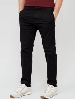 HUGO David222D Slim Fit Trousers - Black