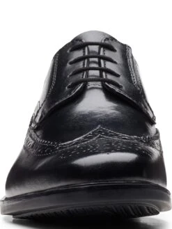 Clarks Howard Wing Shoes - Black -Barbou Clothing Shop VAYZJ SQ3 0000000004 BLACK SLf