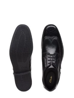 Clarks Howard Wing Shoes - Black -Barbou Clothing Shop VAYZJ SQ5 0000000004 BLACK SLu