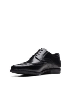 Clarks Howard Wing Shoes - Black -Barbou Clothing Shop VAYZJ SQ6 0000000004 BLACK SLd
