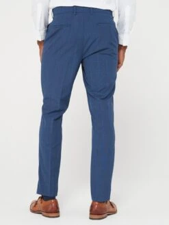 Peter Werth X Very Slim Fit Check Suit Trouser -Barbou Clothing Shop VB83R SQ2 0000000048 NAVY MDb