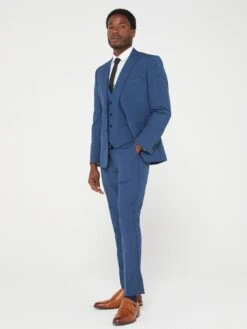 Peter Werth X Very Slim Fit Check Suit Trouser -Barbou Clothing Shop VB83R SQ3 0000000048 NAVY MDo