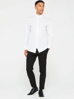 Peter Werth X Very Long Sleeve Collar Bar Shirt - White -Barbou Clothing Shop VB86S SQ3 0000000013 WHITE MDo