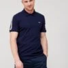 Lacoste Taping Polo Shirt - Navy -Barbou Clothing Shop VB9M8 SQ1 0000000048 NAVY MDf