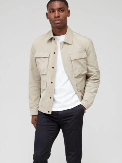 Calvin Klein Satin Stretch Slim Chinos - Black  -Barbou Clothing Shop VBLX1 SQ4 0000000004 BLACK MDd