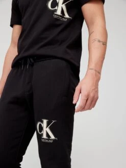 Calvin Klein Jeans Ck Spray Jogger - Black -Barbou Clothing Shop VBNB0 SQ4 0000000004 BLACK MDd