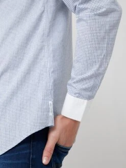 Armani Exchange Micro Check Shirt - Multi -Barbou Clothing Shop VBY5H SQ4 0000000029 MULTI MDd