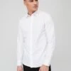 Armani Exchange Classic Shirt - White -Barbou Clothing Shop VBY6U SQ1 0000000013 WHITE MDf