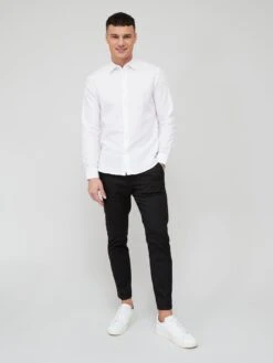 Armani Exchange Classic Shirt - White -Barbou Clothing Shop VBY6U SQ3 0000000013 WHITE MDo